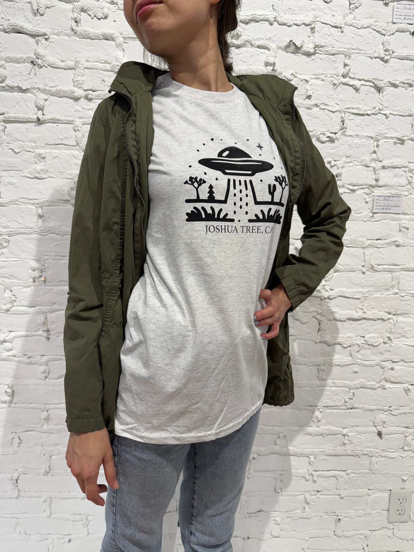 Woman's Alien Robot T-shirt One of a Kind (Sm-XL) - FREE SHIPPING