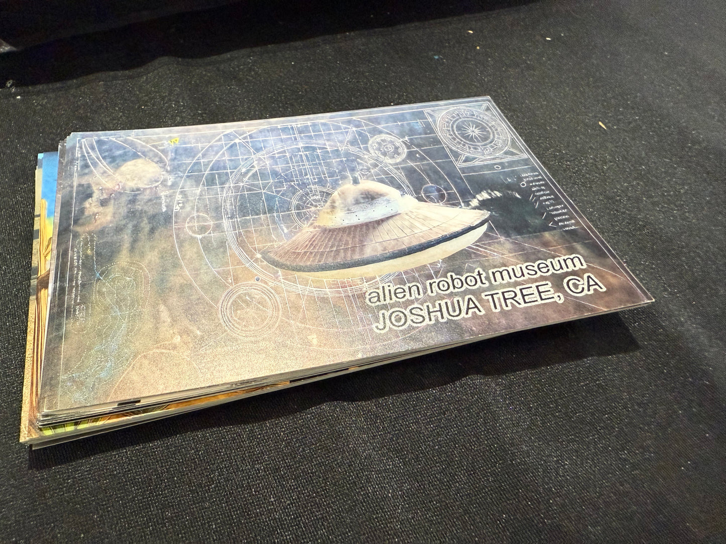 WHOLESALE POSTCARDS | ARM SAUCER JOSHUA TREE | 25 POSTCARDS
