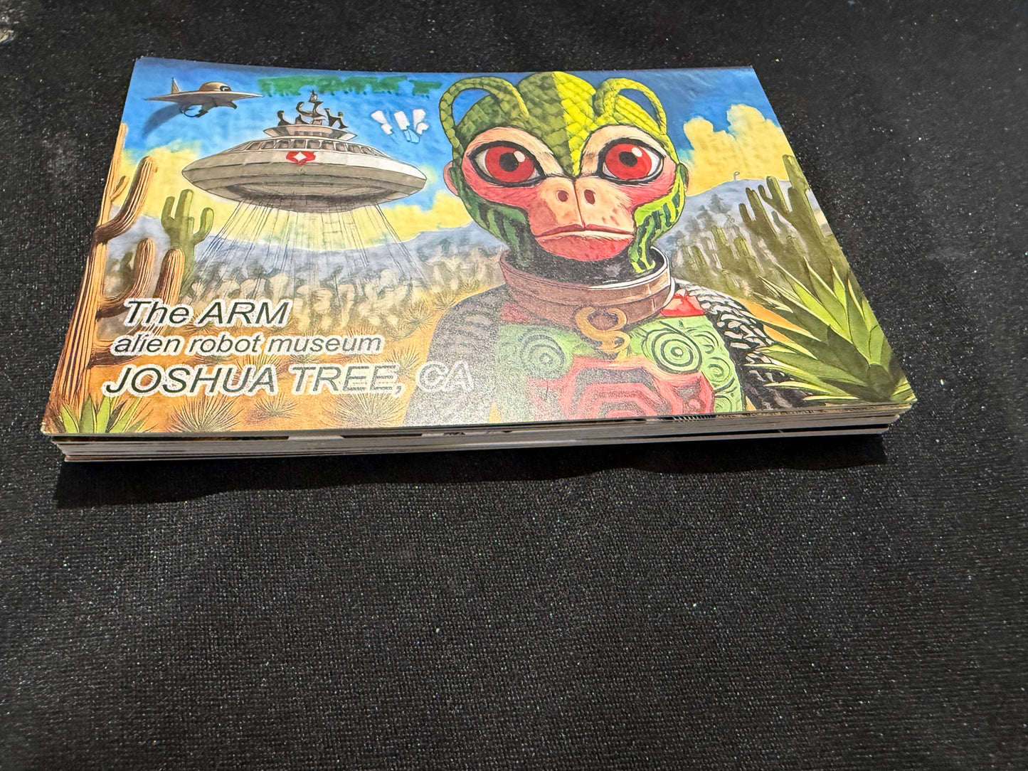 WHOLESALE POSTCARDS | MONKEY ALIEN JOSHUA TREE | 25 POSTCARDS