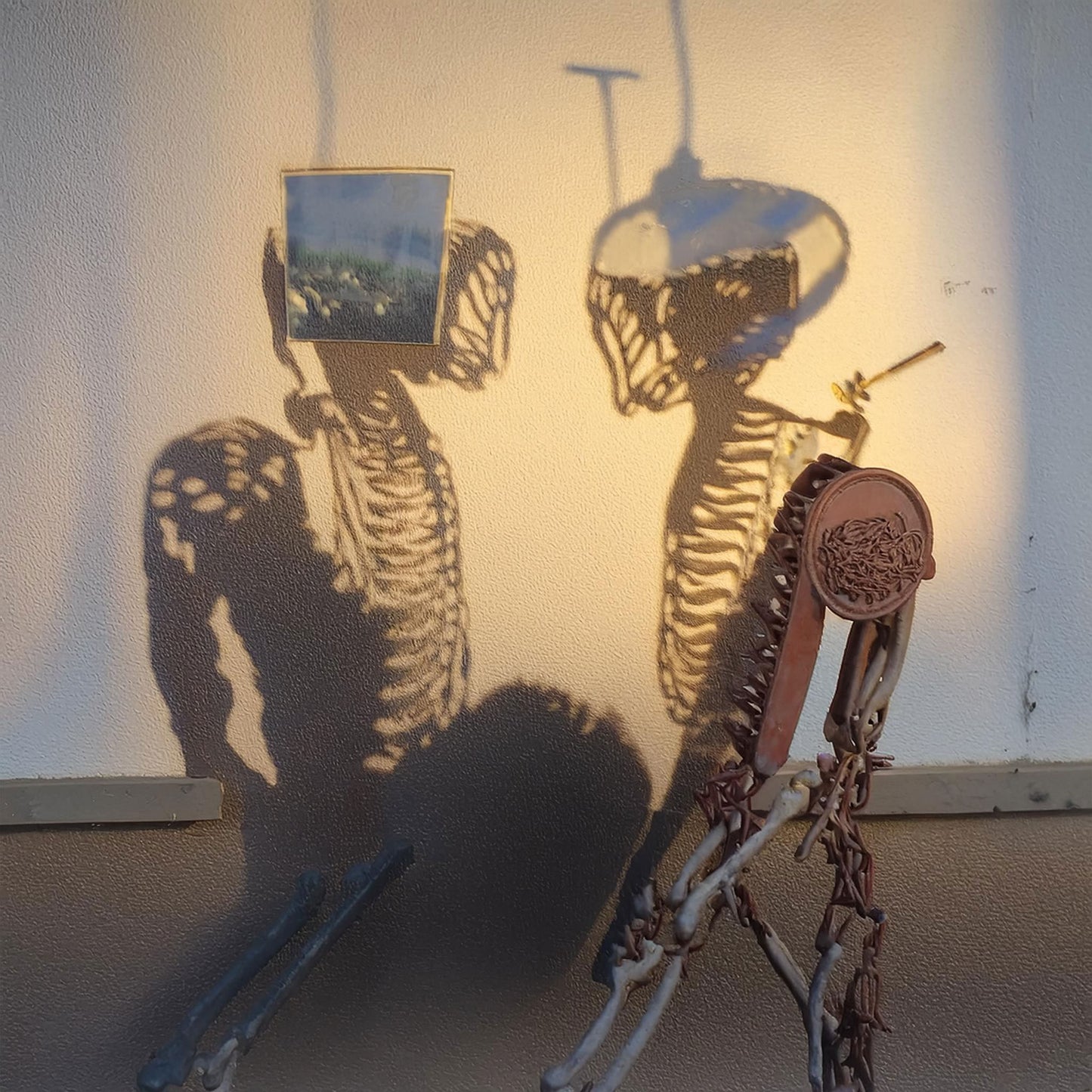 RYAN JURISICH 12"X12" "ALIEN ROBOT LOVE"