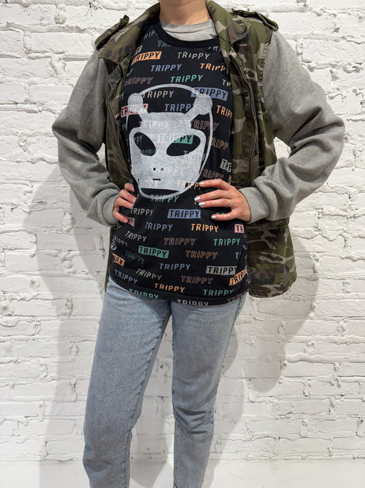 Woman's Alien Robot T-Shirt One of a Kind (Sm-XL) 003 - FREE SHIPPING