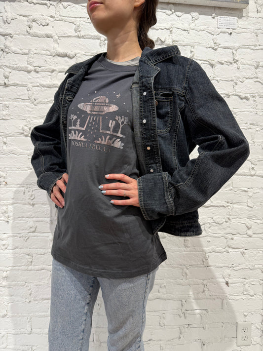 Woman's Alien Robot T-Shirt One of a Kind (Sm-XL) 002 - FREE SHIPPING