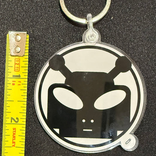 Alien Robot Museum Key Chain