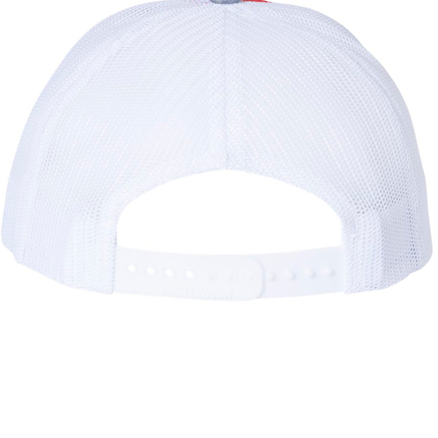 Red/ White/ Heather Grey - BACK